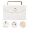 Zerodeko Magnetic Closure Present Box with Handle Elegant Jewelry Packing Case for Weddings Bridal Showers and Special Occasions Decorative Box for Favors and Surprises view 2