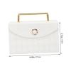 Zerodeko Magnetic Closure Present Box with Handle Elegant Jewelry Packing Case for Weddings Bridal Showers and Special Occasions Decorative Box for Favors and Surprises view 3