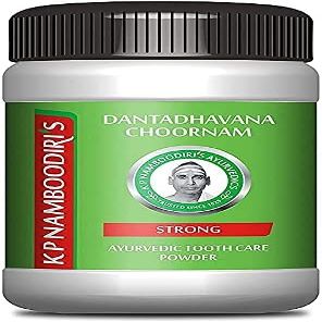 BETT K.P. NAMBOODIRI S Tooth Powder-Strong - 80 Gram (Ayurvedic Toothpowder 4 Pack)