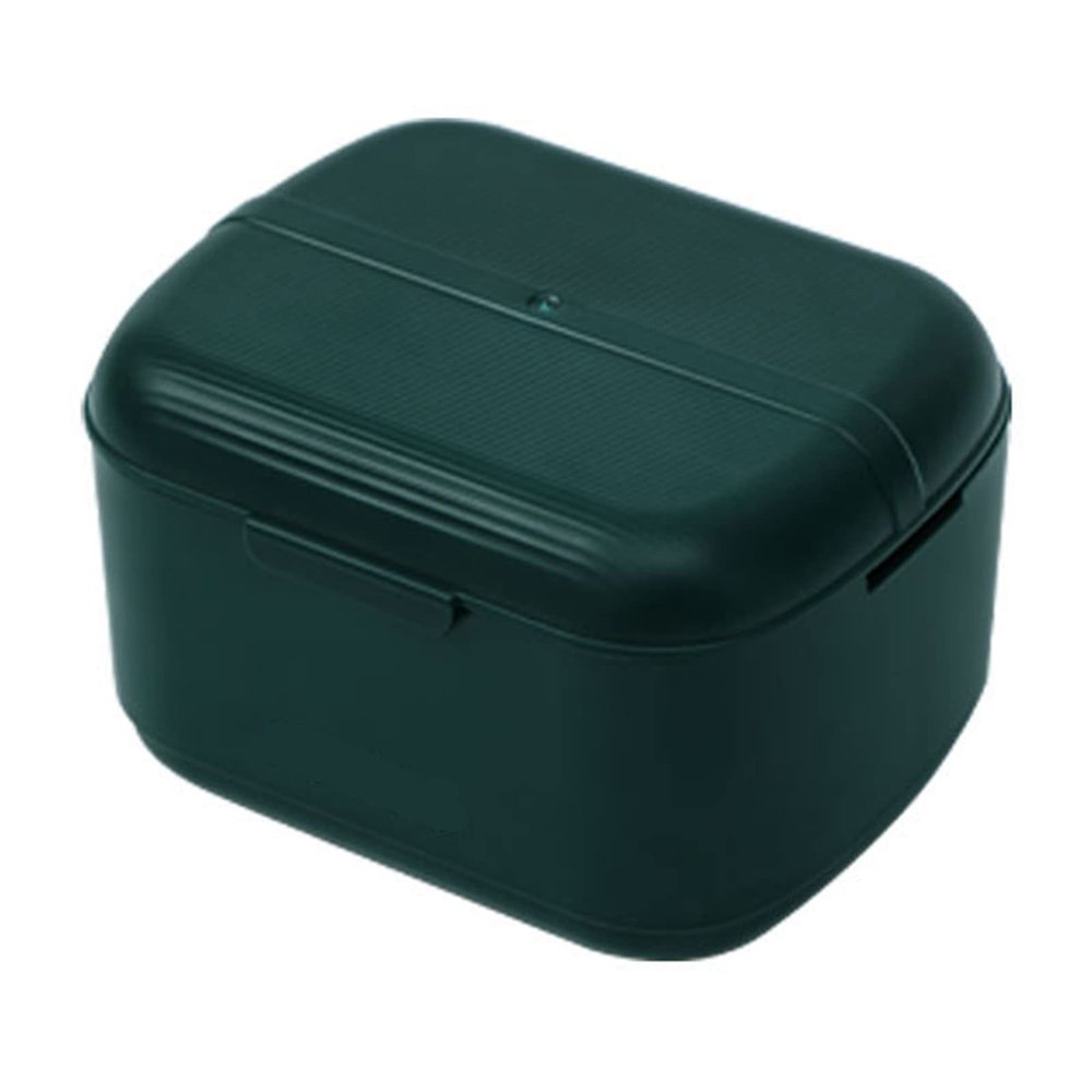 Denture Storage Boxes Orthodontic Tooth Storage Box for Travel Dentures Clear Braces