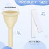 50 Pieces Urinal Bag Male External Catheter with Fixer Rubber External Catheter for Men and Incontinence People (30 mm) view 2