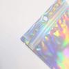 100PCS Holographic Packaging Bags with Clear Window Display for Jewelry Food Storage & Organization (7 x 10.25 inch) view 2