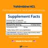 Healthfare Yohimbine HCL 10mg | 240 Vegan Capsules | Maximum Strength Formula | Non-GMO & Gluten-Free | Made in USA view 3
