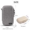 Diabetic Travel Case + Pill Box, EVA Hard Shell Diabetic Bags for Supplies, Glucose Monitor Kit, Blood Sugar Monitor, Test Strips for Diabetes, Lancets, Lancing Device, Insulin Pen (Large, B Gray) view 4