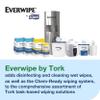 Everwipe by Tork Disinfectant Wipe Jumbo Rolls White, Cleans, Disinfects and Deodorizes, 2 x 800 wipes, 192821 (10100) view 3