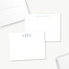 Preppy Jones Personalized Monogram Flat Card Stationery Set, Personalized Gift, Monogram Stationary set, choose your colors and monogram view 2