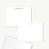 Preppy Jones Personalized Monogram Flat Card Stationery Set, Personalized Gift, Monogram Stationary set, choose your colors and monogram view 3