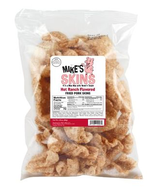 Hot Ranch Pork Skins by Mike's Skins