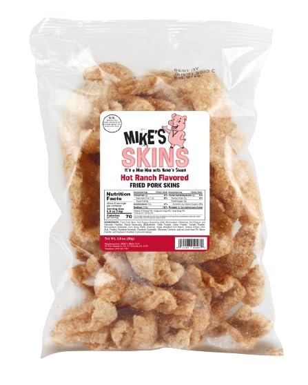 Hot Ranch Pork Skins by Mike's Skins