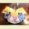 DagashiyaBox Japanese Treats Snacks Assortment Anime Collective Sticker Wafer Box with 9 Pokemon Wafers 1 like Daemon Slayer Dragonball Sweet Dagashi for Kids & Adults Fun Birthday Gift [Pack of 10] view 4