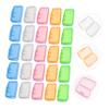 COLLBATH Toothbrush Caps Bulk Set 30pcs Plastic Toothbrush Holder Case for Family Home Office Random view 4