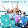 ifory 20ct Motion Sickness Patches  Sea Sickness Patches for Cruise  Nausea Patches for Car, Airplane, and Other Travel  Waterproof Patch Hidden Behind Ear  Effect Lasts 72 Hours  Non Drowsy view 2