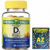 Spring Valley Vitamin D3 Gummy, 2000 IU, 80 Ct +Better Guide Vitamins Supplements view 1