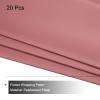 MECCANIXITY 20 Pcs Flower Wrapping Paper 22.8x22.8 Inch Waterproof Florists Wrapping Paper for Florist Bouquet Supplies, DIY Crafts, Gift/Gift Box Packaging Dark Red view 3