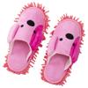 Zerodeko 1pair Mop Slippers Detachable Chenille Washable Cleaning Footwear for Dust Pet Hair Comfortable Household Floor Cleaning Shoes Fit for Adults Boys and Girls Convenient Fun Home view 1