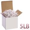 TaoBary 5 LB Crinkle Cut Paper Shred Filler Kraft Shredded Paper Crinkle Paper Basket Filler Gift Box Stuffing for Gift Wrapping and Basket Filling(Diamond White) view 2