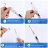 Healifty 200Pcs Thermometer Covers for Digital Thermometers, Disposable Probe Covers, Oral Thermometer Sleeves for Oral Ear Recta Thermometer view 4