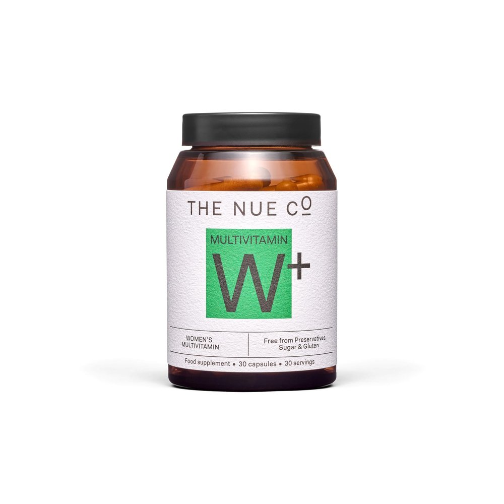 The Nue Co. Women's MULTIVITAMIN Supplement- Supports Energy, Immunity, Focus, Vegan, Gluten Free, 30 Capsules
