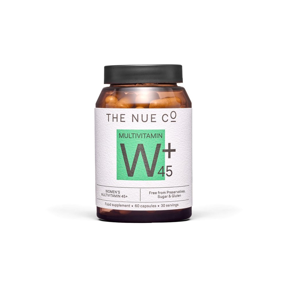The Nue Co. Women's MULTIVITAMIN 45+ Supplement- Supports Energy, Immunity, Focus, Vegan, Gluten Free, 60 Capsules