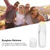 Glasses Wax, Pure Beewax Odorless Eyeglass Nose Pads Anti Sliding Eyewear Retainer with Container, Easy Application, Eyeglass Nose Stick for Sunglasses Frame view 3