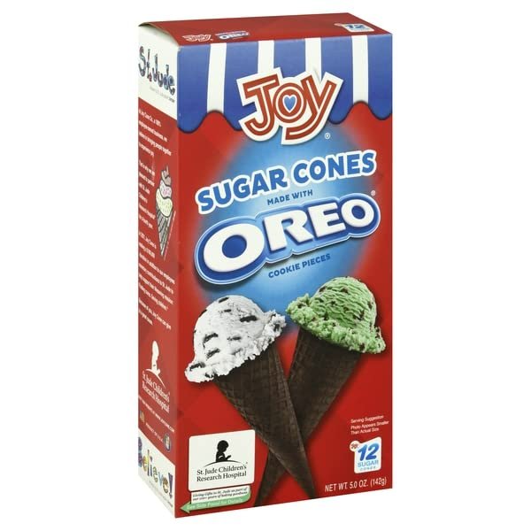 Joy, Sugar Cones, 12 Count