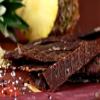 Mahogany Smoked Meats: Teriyaki Brisket Jerky - 16oz view 3