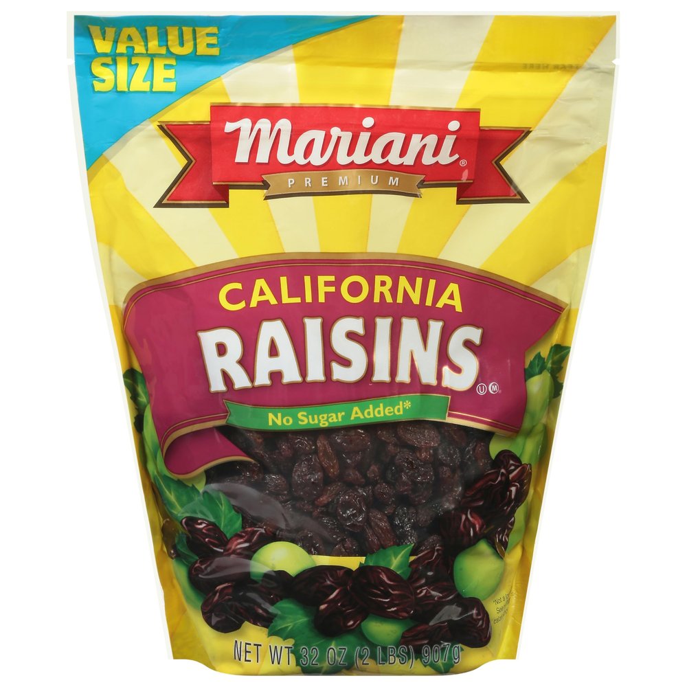 Mariani, Raisins California Value Size, 32 Ounce