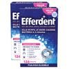 Efferdent Denture Cleaner Tablets  Dental Appliances, Aligners, Mouth Guard, and Retainer Cleaner Tablets, Complete Clean, 126 Count, Pack of 2 view 1