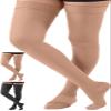 ABSOLUTE SUPPORT Thigh High Compression Socks Women and Men, 20-30mmHg, A203SW view 1
