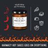 Brimstone Rimjob - Roasted Red Pepper & Tahini Hot Sauce by Harmacy Hot Sauce Co, 9oz, Award-Winning Small-Batch Artisan Spicy Sauce  Vegan, Gluten-Free, Bold Mediterranean Flavor & Heat view 4