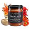 Brimstone Rimshot - Extra Hot Roasted Red Pepper & Tahini Hot Sauce by Harmacy Hot Sauce Co, 9oz, Award-Winning Small-Batch Artisan Spicy Sauce  Vegan, Gluten-Free, Bold Mediterranean Flavor & Heat view 1
