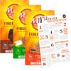 99 Cell LLC Fiber Thins Digestive Health Support Psyllium Fiber Bars Variety with Bleam Digestive Health Tip Card - Apple Crisp - Cinnamon Spice - Chocolate - Variety Pack of 3 view 1