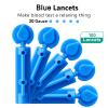CareLiving Lancing Device and 100 Lancets, Single Use, 30 Gauge Lancets, for Minimizing Pain and Discomfort view 2