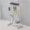 Broom Holder,mop Holder Put Wet Mops,cleaning Supplies Organizer,broom Organizer,garden Tool Organizer,Floor Standing Cleaning Tool Rack Stainless,for Schools,Hospitals,Factories,Hotels ( Size : 20slo view 2
