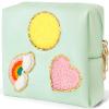 airogym Period Bag for Women, Sanitary Napkin Storage Bag, PU Leather Sanitary Pad Bags for Panty Liners, Tampons, Menstrual Cup Pouches, Sanitary Pads Organizer with Zipper view 1