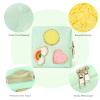 airogym Period Bag for Women, Sanitary Napkin Storage Bag, PU Leather Sanitary Pad Bags for Panty Liners, Tampons, Menstrual Cup Pouches, Sanitary Pads Organizer with Zipper view 3