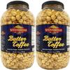 Stonehedge Farms Butter Toffee Flavored Popcorn | 32 oz Tub (Pack of 2) | Perfect for Holidays and Christmas | Reclosable Barrels | Bulk Popped ButterToffee Corn view 1