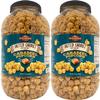 Stonehedge Farms Salted Caramel Flavored Popcorn Barrel | 32 oz Tub (Pack of 2) | Reclosable Barrels | Bulk Gourmet Popped Sweet Snacks | Carmel Pop Corn Gift view 1
