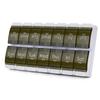 2 Week Pill Box, MOLN HYMY 7 Day Pill Organizer 2 Times a Day, Weekly Pill Container to Hold Medication, Vitamins Fish Oils (Green) view 1