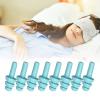 4 Pairs Reusable Noise Cancelling Earplugs Soft Silicone & Foam Comfortable Protective Ear Plugs for Sleep Studying Travel view 2