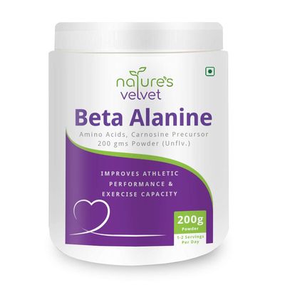 BETT Nature's Velvet Beta-Alanine Powder (200gms) - Unflavored.
