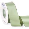 Ribbli Dusty Sage Satin Ribbon Double Faced Satin 1-1/2 Inch x Continuous 25 Yards-Sage Green Ribbon for Gift Wrapping Crafts Wedding Decoration Bows Bouquet Floral Arrangement view 1
