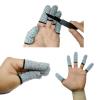 ZFYOUNG 14pcs Finger Cover Protector Anti-Cut Fingertip Finger Cover Anti-Cut Finger Bed Protector Reusable Finger Cover Thumb Finger Protector Bed Suitable for Work, Sculpture view 4