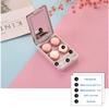 VORDRASSIL MC2 Contact Lens Case with Manual Cleaner, Portable Contact Box, Mirror, Tweezers, Solution Bottle Guarantee (Rose) view 2