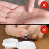 VORDRASSIL MC2 Contact Lens Case with Manual Cleaner, Portable Contact Box, Mirror, Tweezers, Solution Bottle Guarantee (Rose) view 3