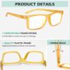 Eyekepper Transition Photochromic Bifocal Reading Glasses Oversized Large Frame Yellow view 4