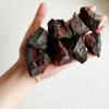 1 lb Rough Crystals Bulk Raw Dragon Blood Healing Stones for Tumbling, Wire Wrapping, Wicca Reiki,Meditation view 1