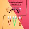 10 Pcs Mini Sun Eyeglasses Cleaning Clip, Glasses Eyeglass Microfiber Spectacles Cleaner Soft Brush Cleaning Tool Glasses Eyeglasses Cleaner Cleaning Clip - Blend Colors view 4