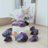 1 lb Rough Crystals Bulk Raw Amethyst Quartz Healing Stones for Tumbling, Wire Wrapping, Wicca Reiki,Meditation view 3