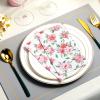 Floral Napkins Disposable Flower Guest Hand Towels Decorative Paper Towels for Bathroom Wedding Birthday Baby Shower Kitchens Table(Pink,100 Pcs) view 4